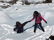 74 Affondi nella neve...